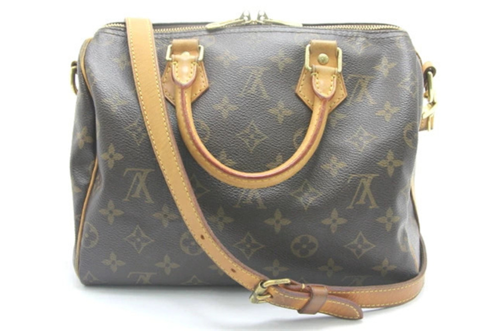 LOUIS VUITTON Speedy Bandouliere Shoulder Bag Handbag Monogram